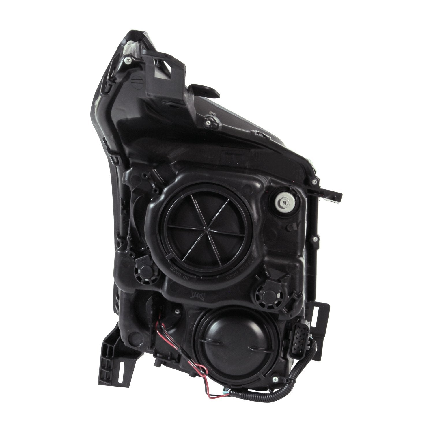 Left TYC Headlight Assembly Compatible with 2010-2013 Cadillac SRX
