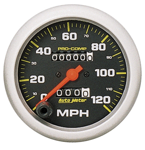 Pro-Comp Auto Meter Mechanical In-Dash Speedometer,3.375 in.