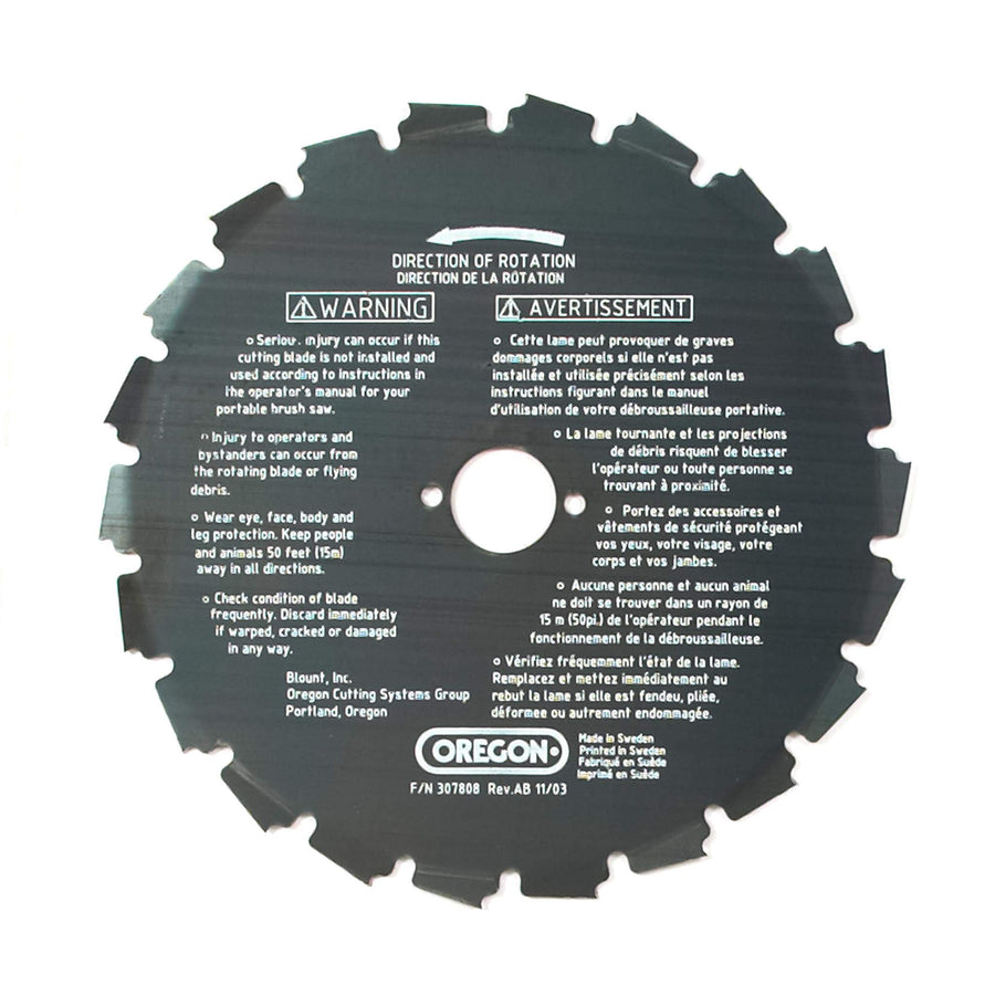 EIA Brush Blade Oregon 41-931 8In 22 Teeth