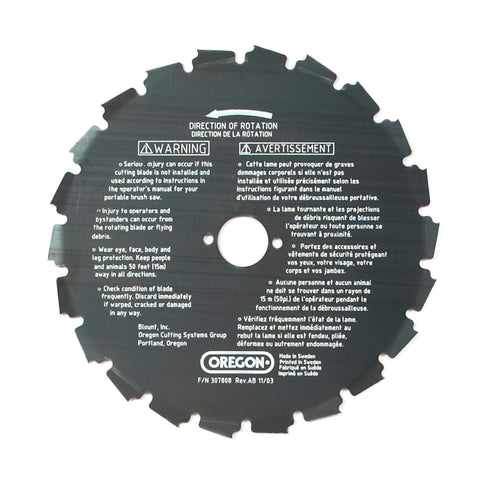 EIA Brush Blade Oregon 41-931 8In 22 Teeth