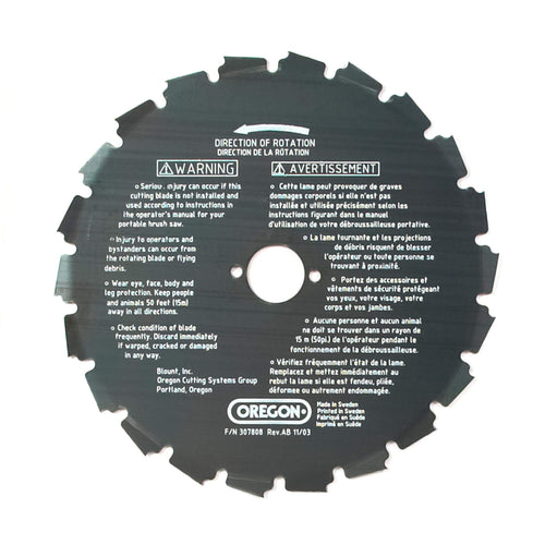 EIA Brush Blade Oregon 41-931 8In 22 Teeth