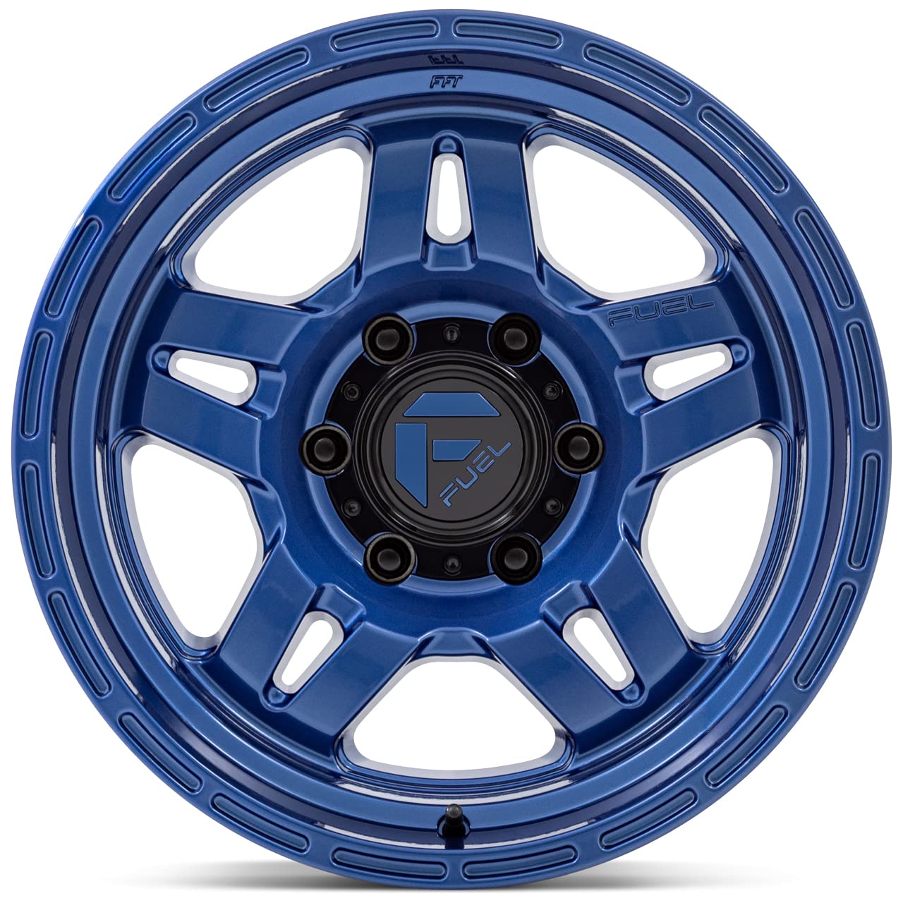 D802 Fuel 1PC 18X9 DRK-BLUE 6X5.5 01MM - D80218908450