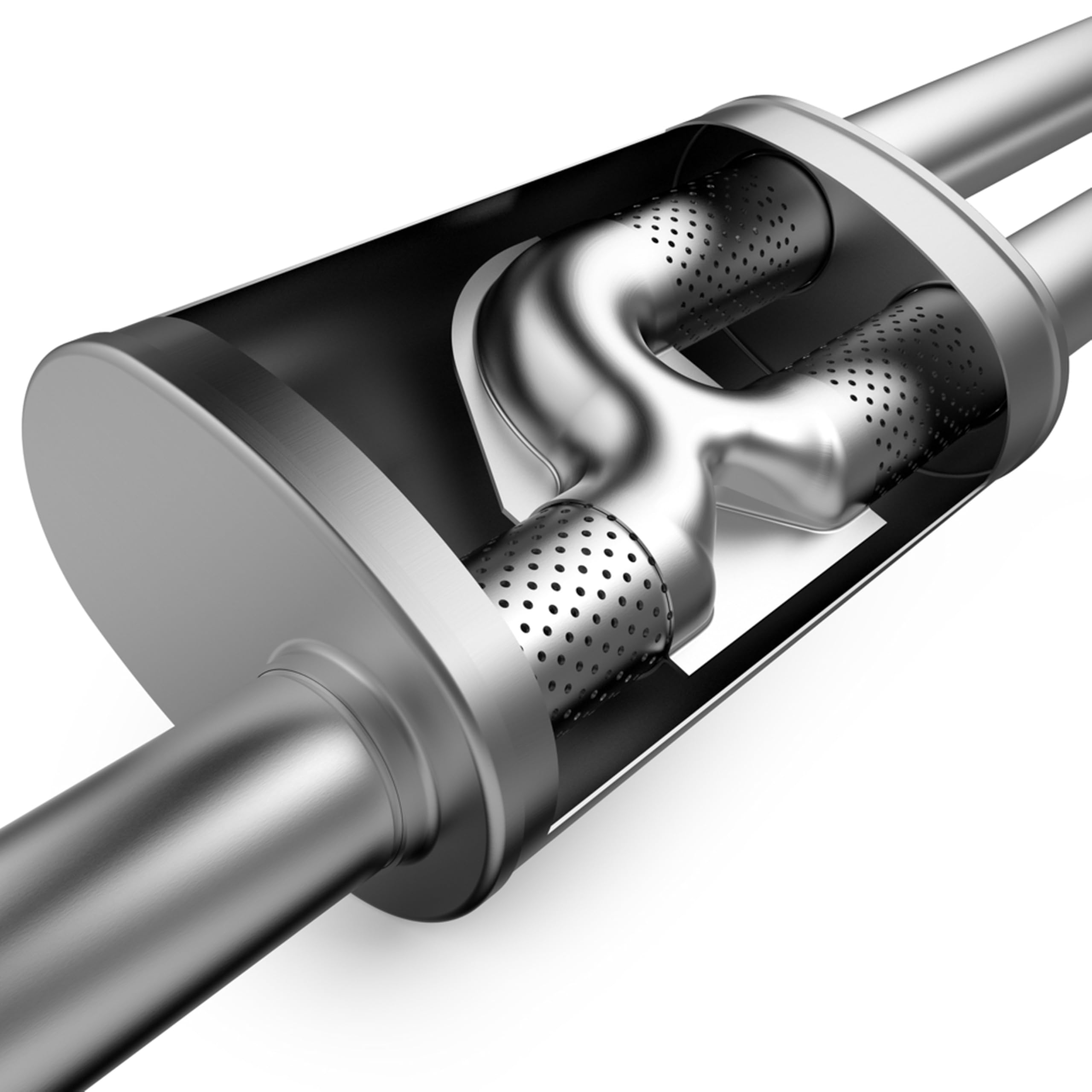 Performance Exhaust System MagnaFlow 19702: Cat-Back, Overland Series, Compatible with 2024-2026 Ineos Grenadier SUV, L6 3.0L