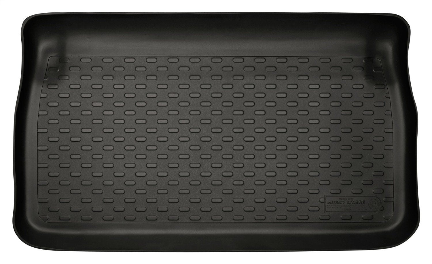 Classic Style Husky Liners Series | 2005-2016 Chrysler Town & Country Stow-N-Go, 2005-2020 Dodge Grand Caravan Stow-N-Go | Cargo Liner Behind 3rd Seat, Black | 40271