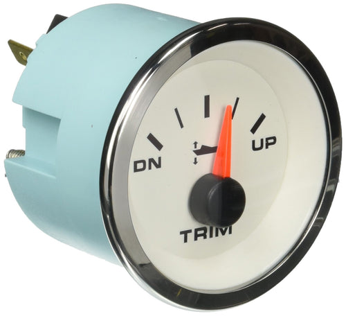 Premier Sierra International 62550P White Pro Trim Gauge, 2"