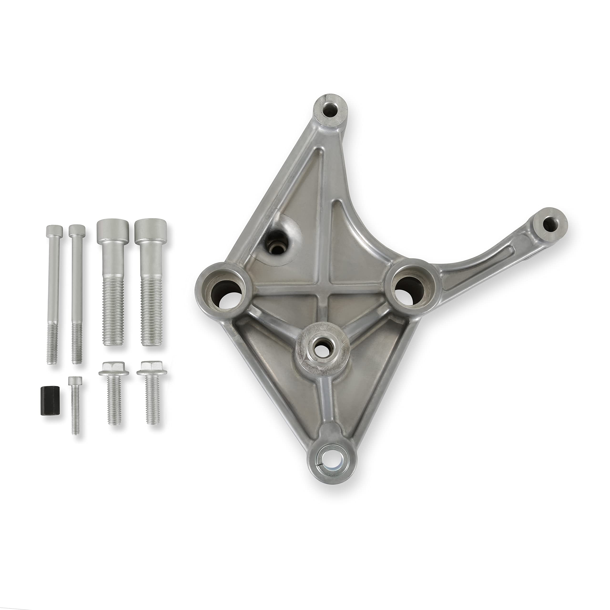 20-310 Holley Complete Front Accessory System - High Mount - Natural Cast Finish