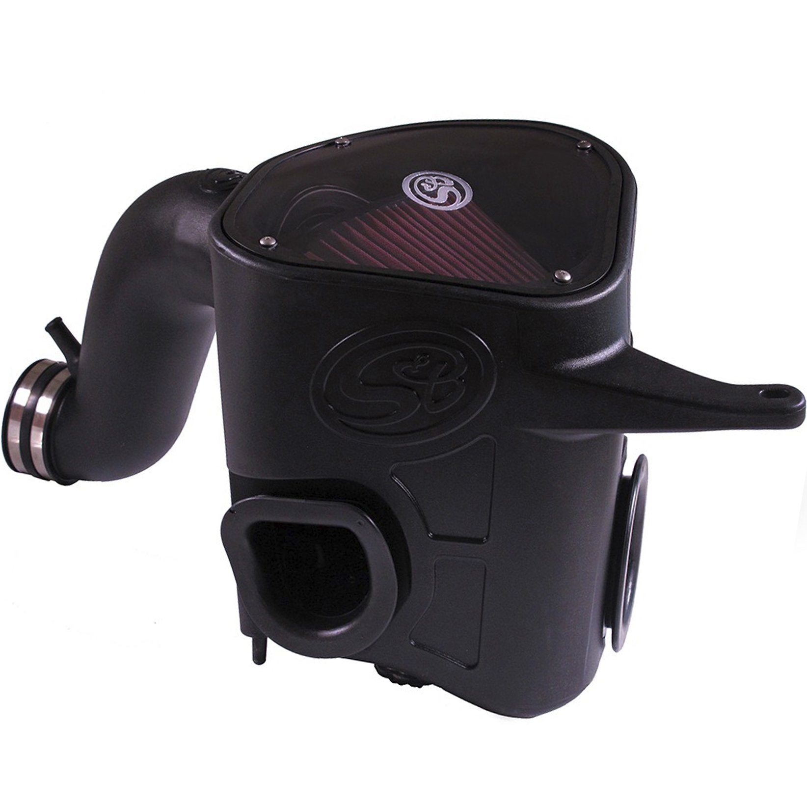 Cold Air Intake S&B Filters 75-5068 For 2013-2018 Dodge Ram Cummins 6.7L (Oiled Cleanable, 8-ply Cotton Filter)