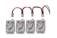 4 Connect-Ease 12V Battery Parallel Quick Connect System [RCE412VRV]