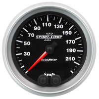 Speedometer AutoMeter 3680-M (Sport-Comp II 3 3/8", 225Km/H, GPS, Sport-Comp Ii)