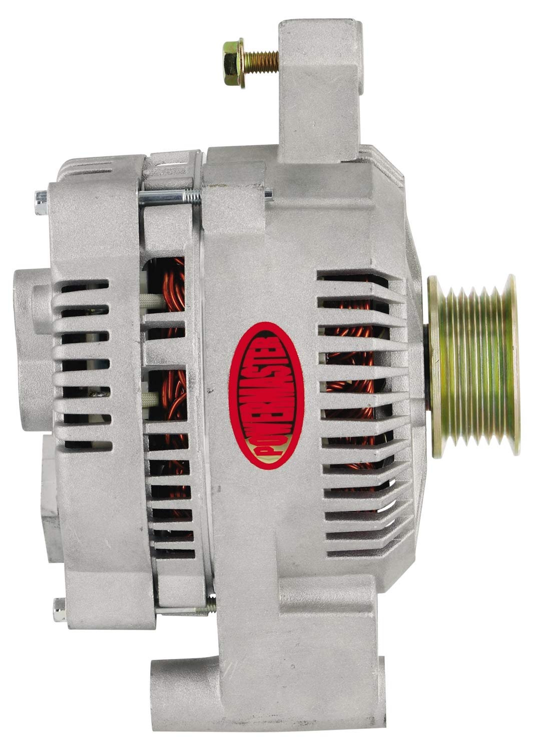 Alt Powermaster Ford 3G Natural 200A 6 grv Pulley Large Frame Str MTG 8.11" 7:00 O'clock OE Only VR