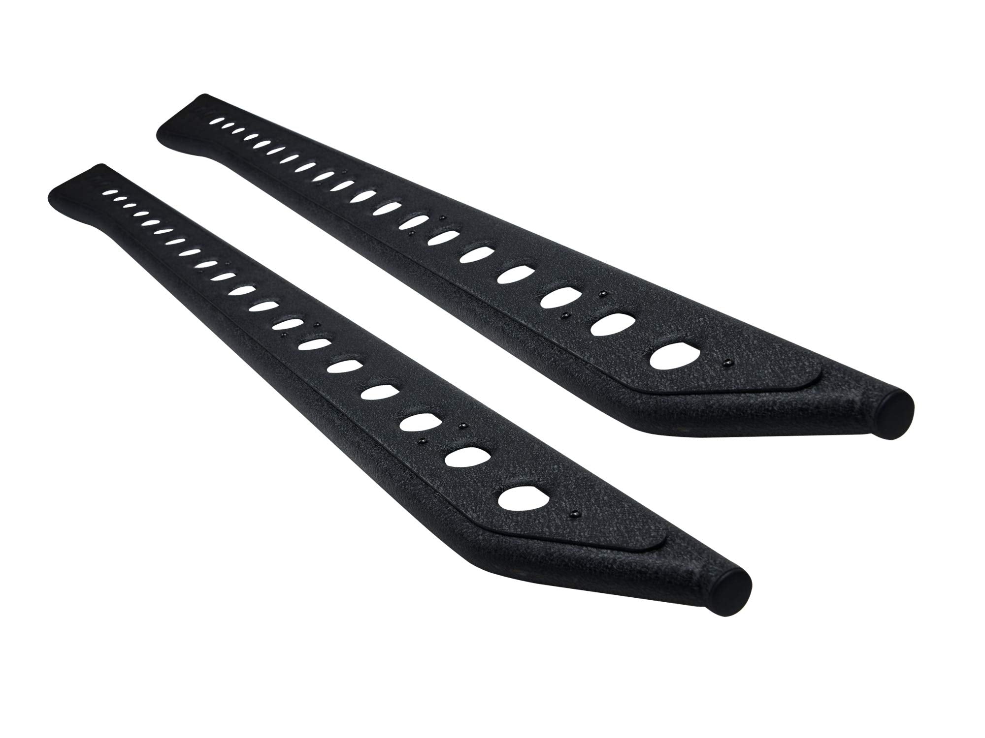 RS Series Armordillo Running Boards|Compatible with 2022-2024 Ford Maverick 4 Door Super Crew Cab|8724125|Textured Black|Side Step Bars