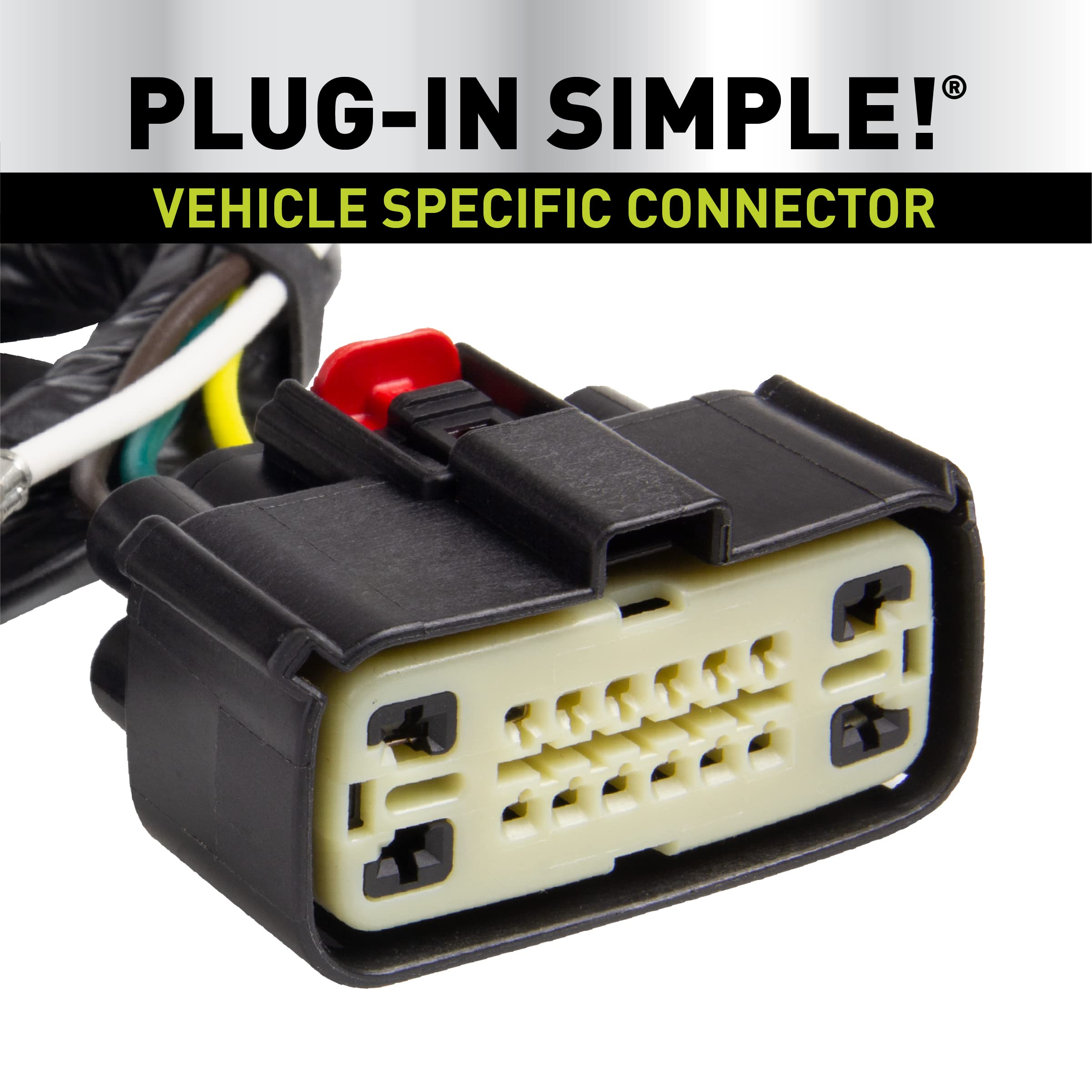 Plug-In Simple Hopkins Towing Solutions Vehicle to Trailer Wiring Kit, Black