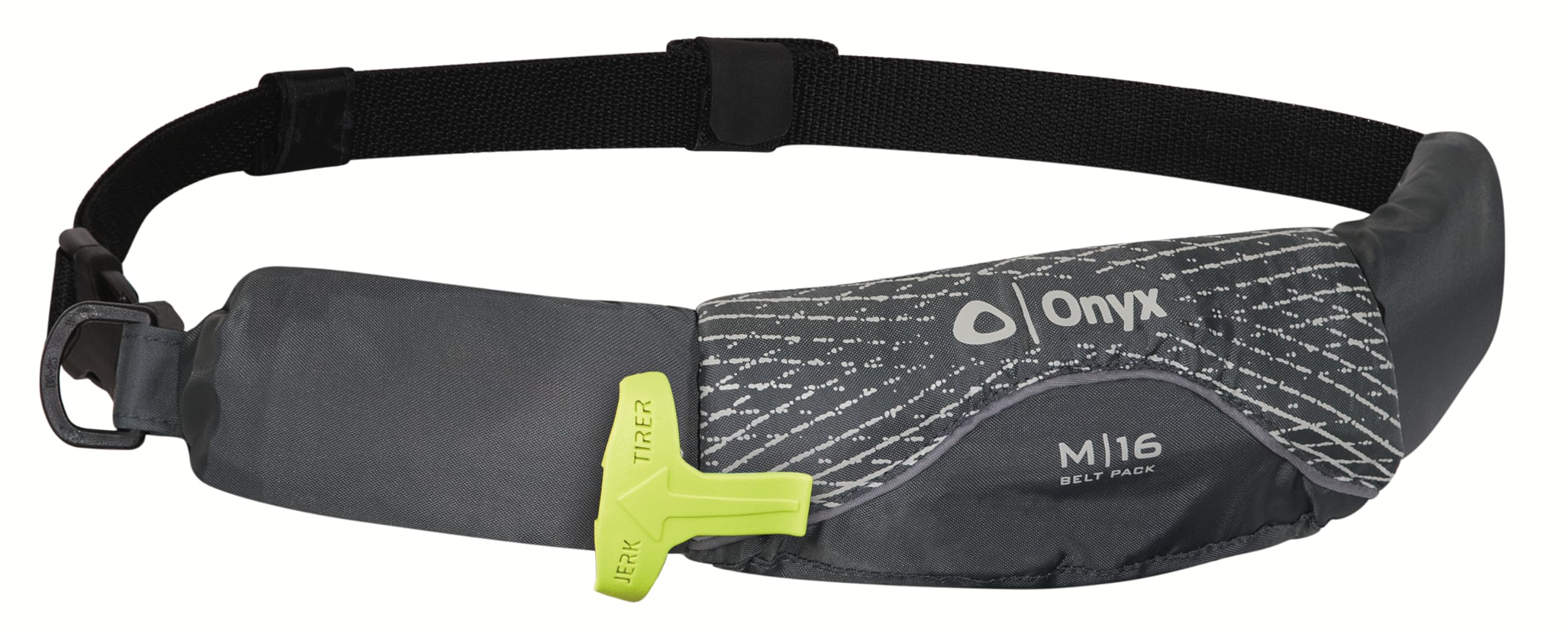 Onyx Manual Inflatable M-16 Belt Pack, U.S. Coast Guard Approved, Low Profile, Compact Design, Approved for users 16 years and older; and over 80 pounds
