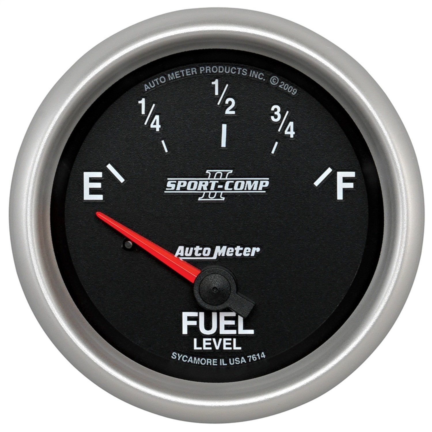 Auto Meter Sport-Comp II 2-5/8" 0 E/ 90 F Short Sweep Electric Fuel Level Gauge for GM