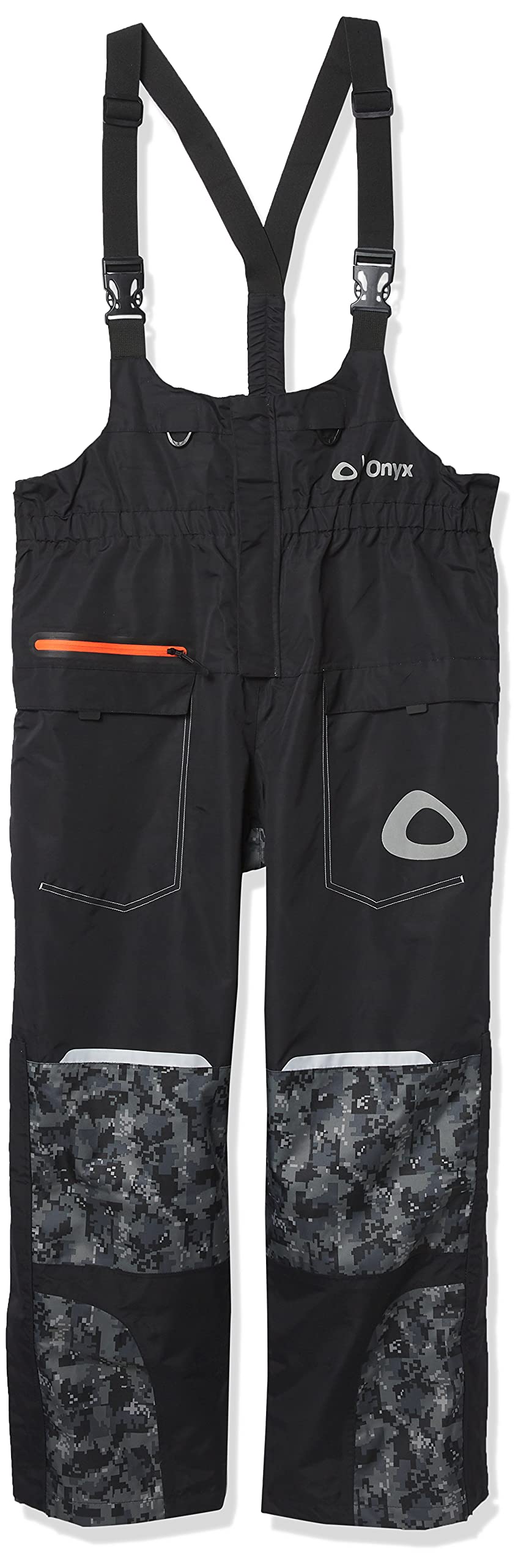 Fishing ONYX Rage Thunder Bib, X-Large (502000-700-050-16) Black