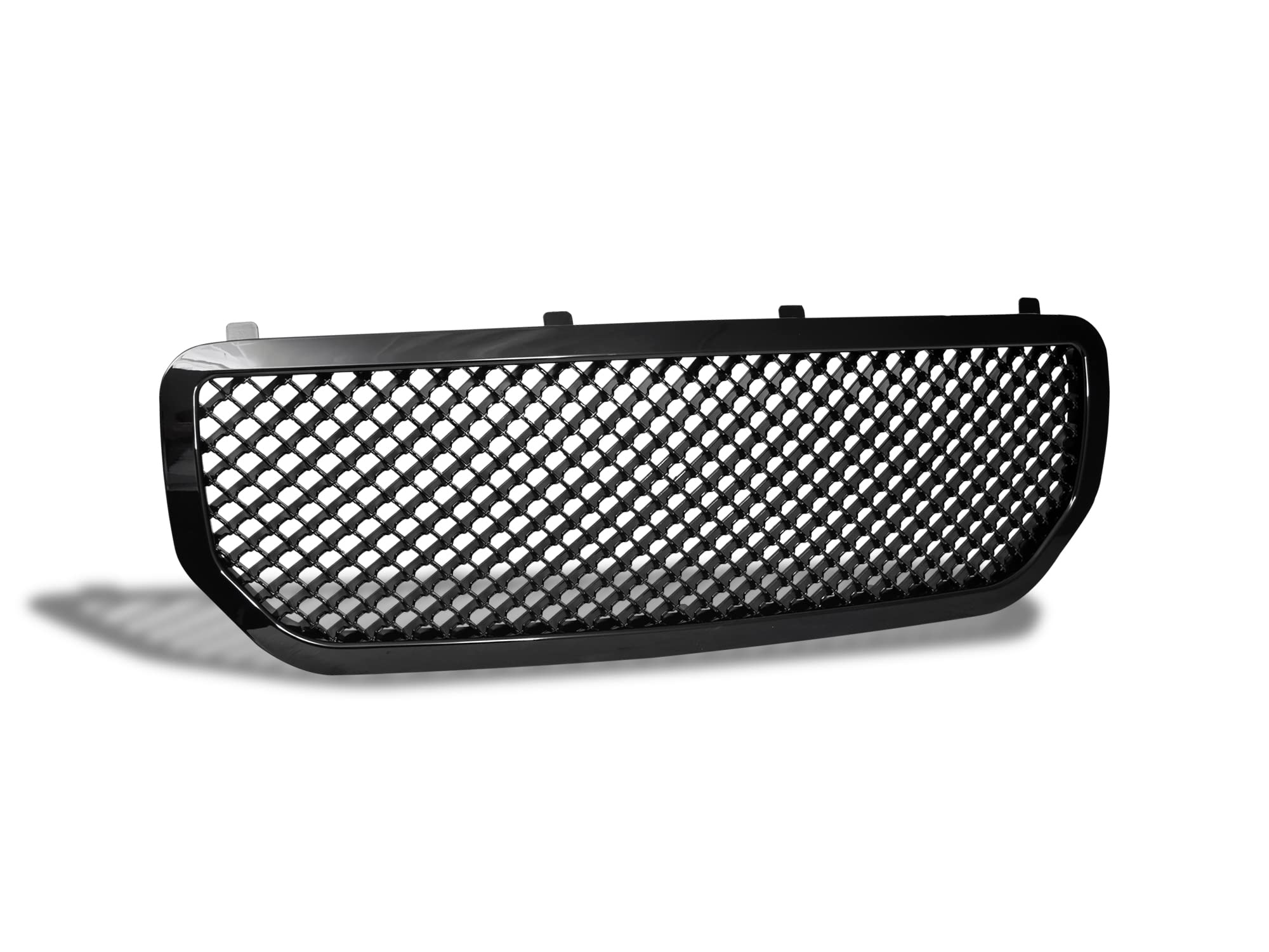 7147751 Armordillo USA Mesh Front Hood Grille - Gloss Black Fits 2004-2007 Dodge Magnum