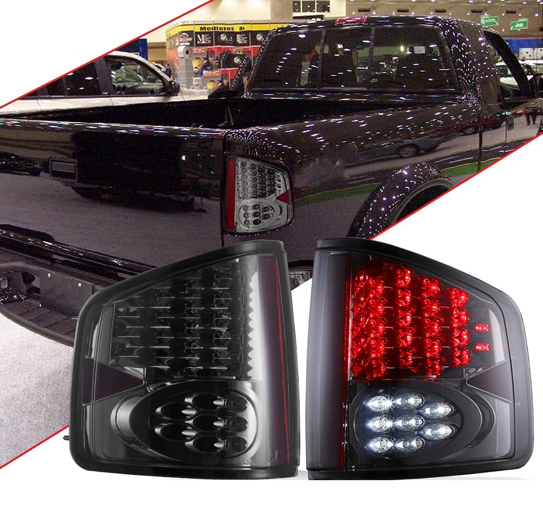 Winjet LED Tail lights Compatible with [1994 1995 1996 1997 1998 1999 2000 2001 2002 2003 2004 S10 Pickup/Sonoma]