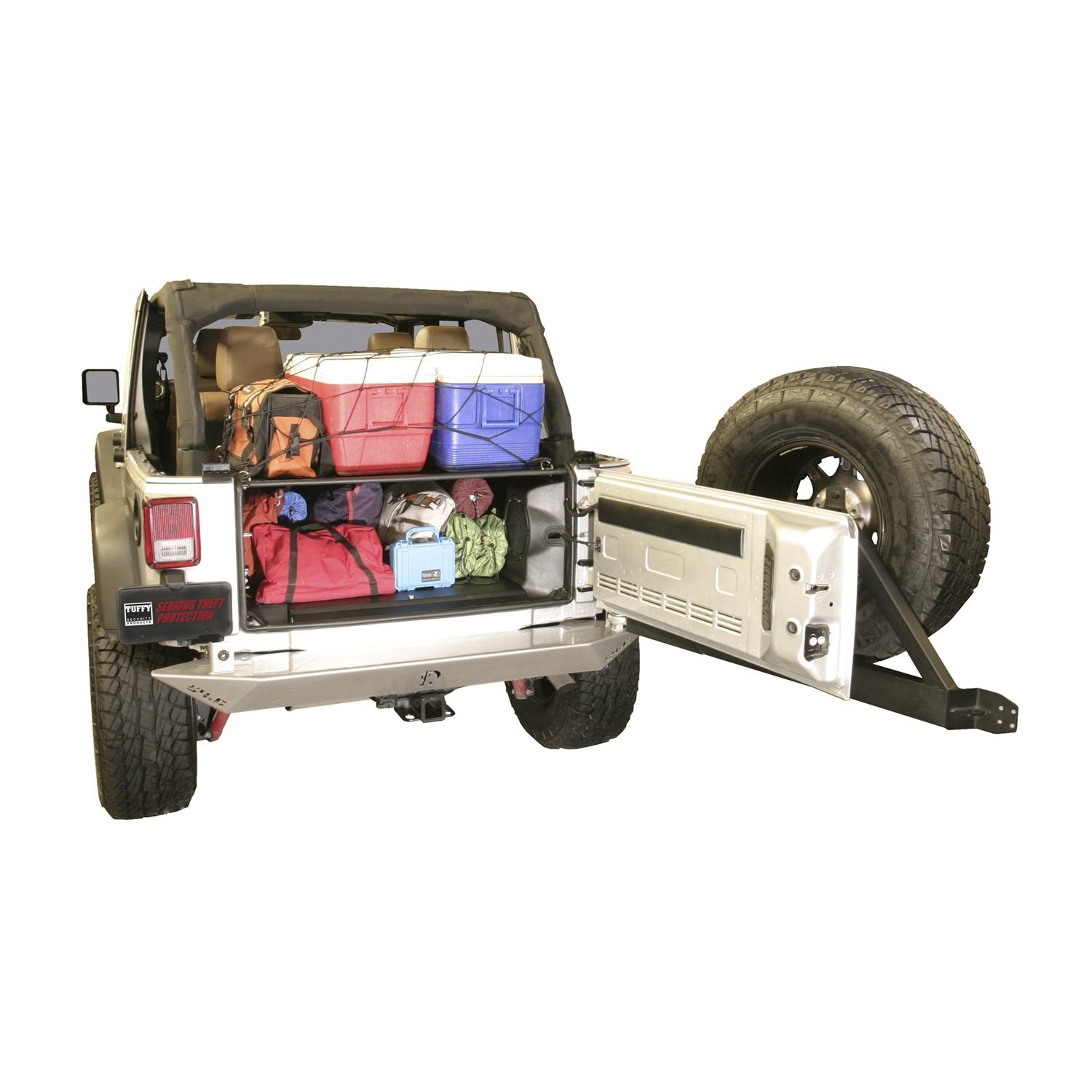 Cargo Enclosure - Tuffy Security Products | Standard for Jeep Wrangler JK Unlimited | 2011-2018