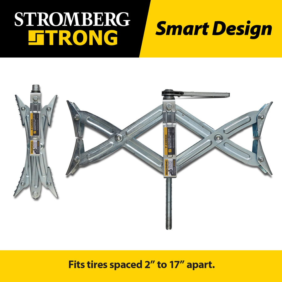 Stromberg Carlson Wrench JBP-T217.W for T-Chock - Replacement Wheel Chock Wrench for RV Stabilizers Heavy Duty T-Chock Tool for Tire Stabilization and Adjustment - Compatible with Stromberg RV Chocks