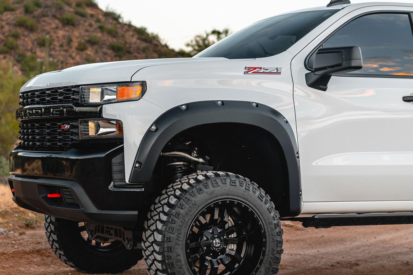 Pocket Fender Flares Rough Country for 22-25 Chevy Silverado 1500 - F-C12211