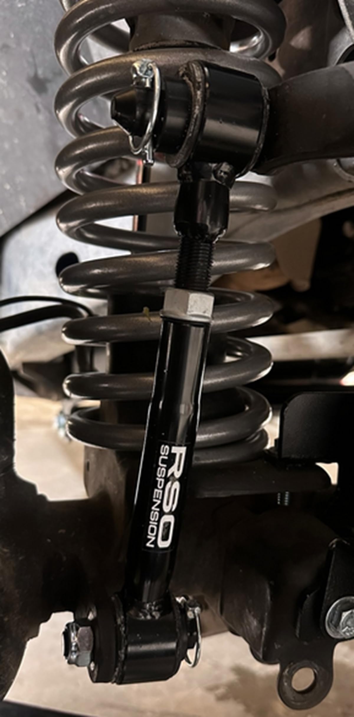 Front RSO Suspension Sway Bar End Links Quick Disconnect 2.5-6in Lift Compatible with 2007-2018 Wrangler JK/JKU