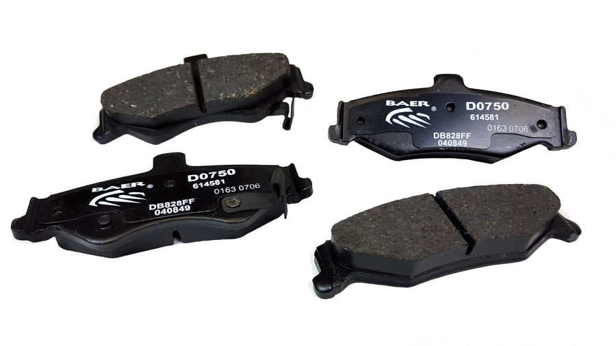 Rear Baer Brakes D0750 Claw Brake Pads