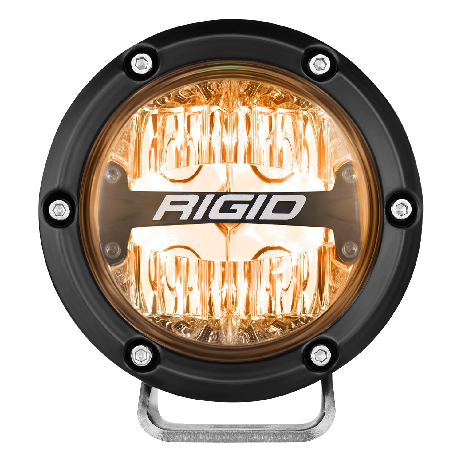 360-Series RIGID Industries RGBW 4" Offroad Lamp Drive Beam w/RGBW Backlight Pods - Set of 2 [36401]