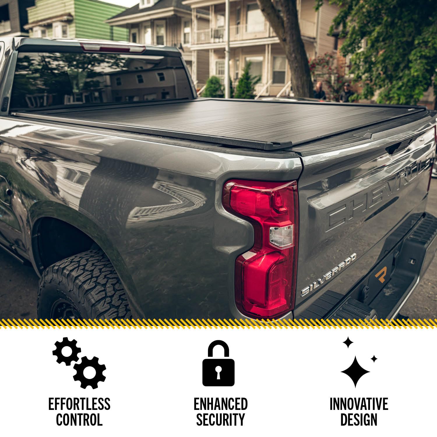 Retrax EQ Retractable Truck Bed Tonneau Cover | RealTruck EQ0752 | Fits 2016-2024 Nissan Titan King Cab (w/or w/o Utilitrack) 6' 5" Bed (76.9")