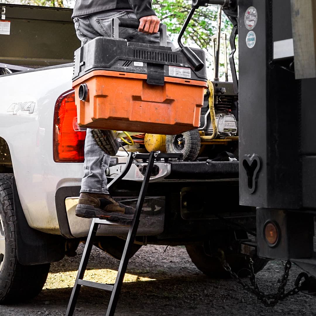 Black Traxion 5-100 Tailgate Ladder