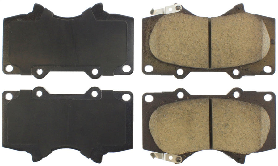 Front StopTech 308.09760 Brake Pads with Shims and Hardware Street
