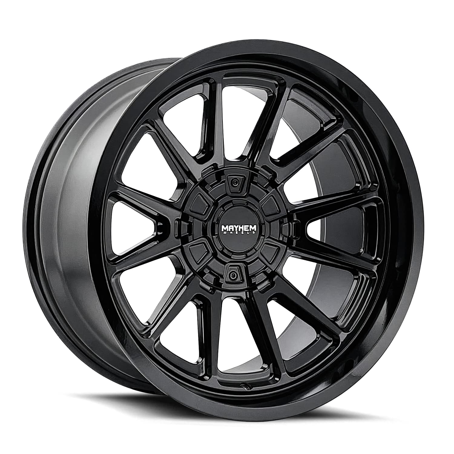 Intrepid Mayhem 8116 Gloss Black Wheel (20 x 10. inches /6 x 135 mm, -24 mm Offset)