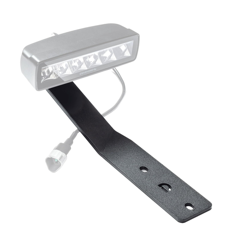 Hinge Cube Light Mount Go Rhino XE | Textured Black, Mild Steel | 732285T | Fits 2022-2024 Ford Maverick, Crew Cab