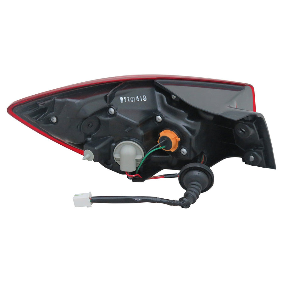 Right TYC Tail Light Assembly Compatible with 2016-2018 Mazda CX-3