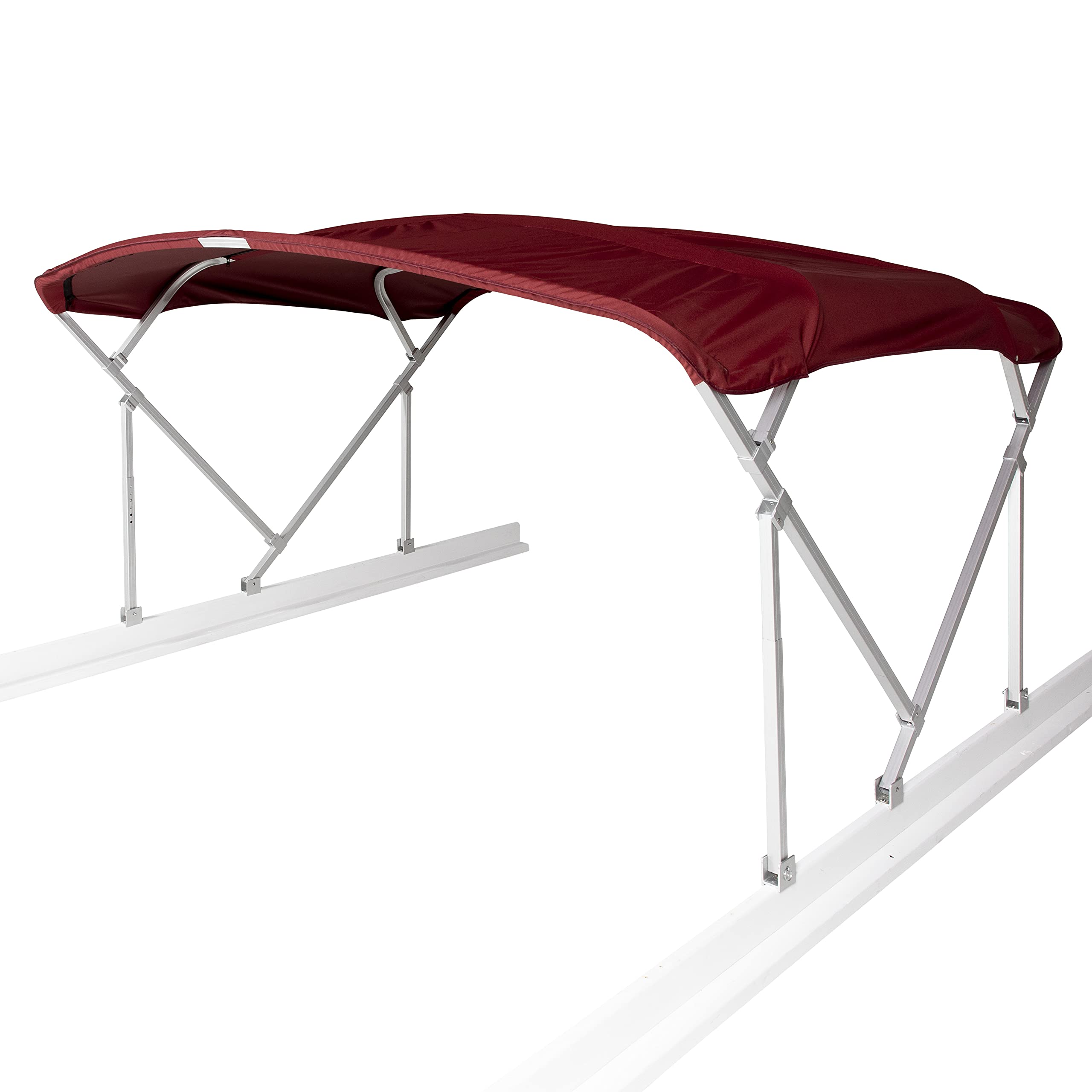 Bimini Kit Manual TAYLOR MADE PRODUCTS - 8'W x 8'L (Burgundy)