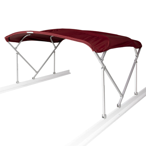 Bimini Kit Manual TAYLOR MADE PRODUCTS - 8'W x 8'L (Burgundy)