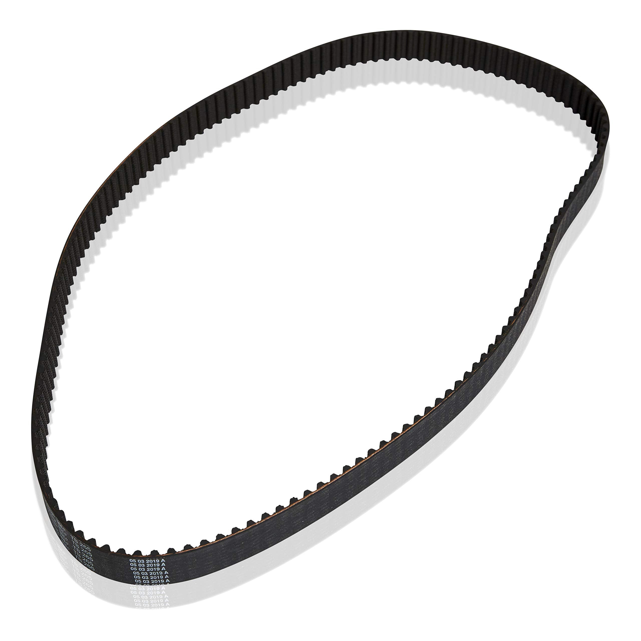 Cloyes Engine Timing Belt B265, Compatible with Chrysler, Dodge, Jeep, Plymouth, Manufactured & Validated to OEM Standards Black