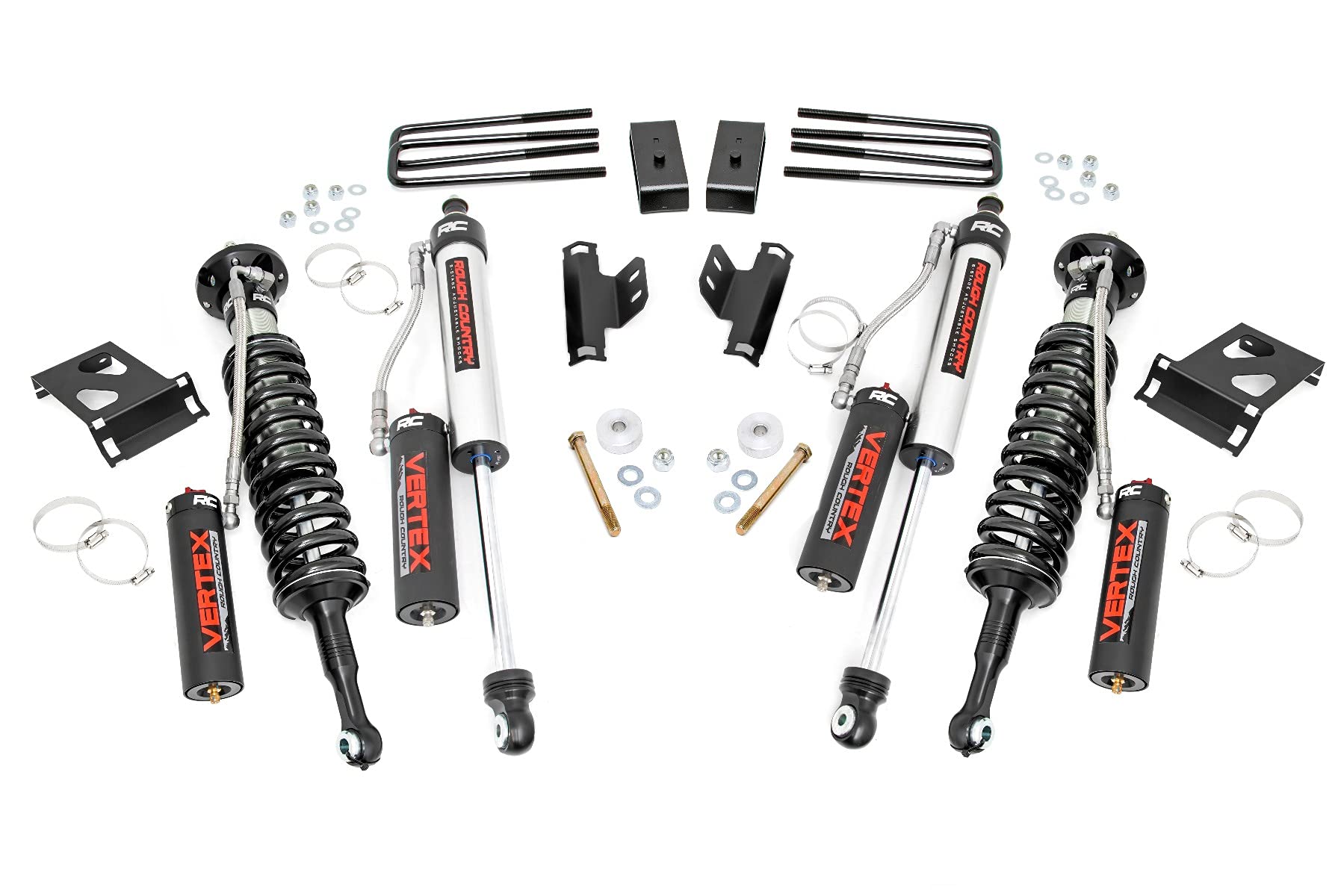 Vertex Rough Country 3" Lift Kit w/Vertex Shocks for 05-23 Toyota Tacoma - 74550