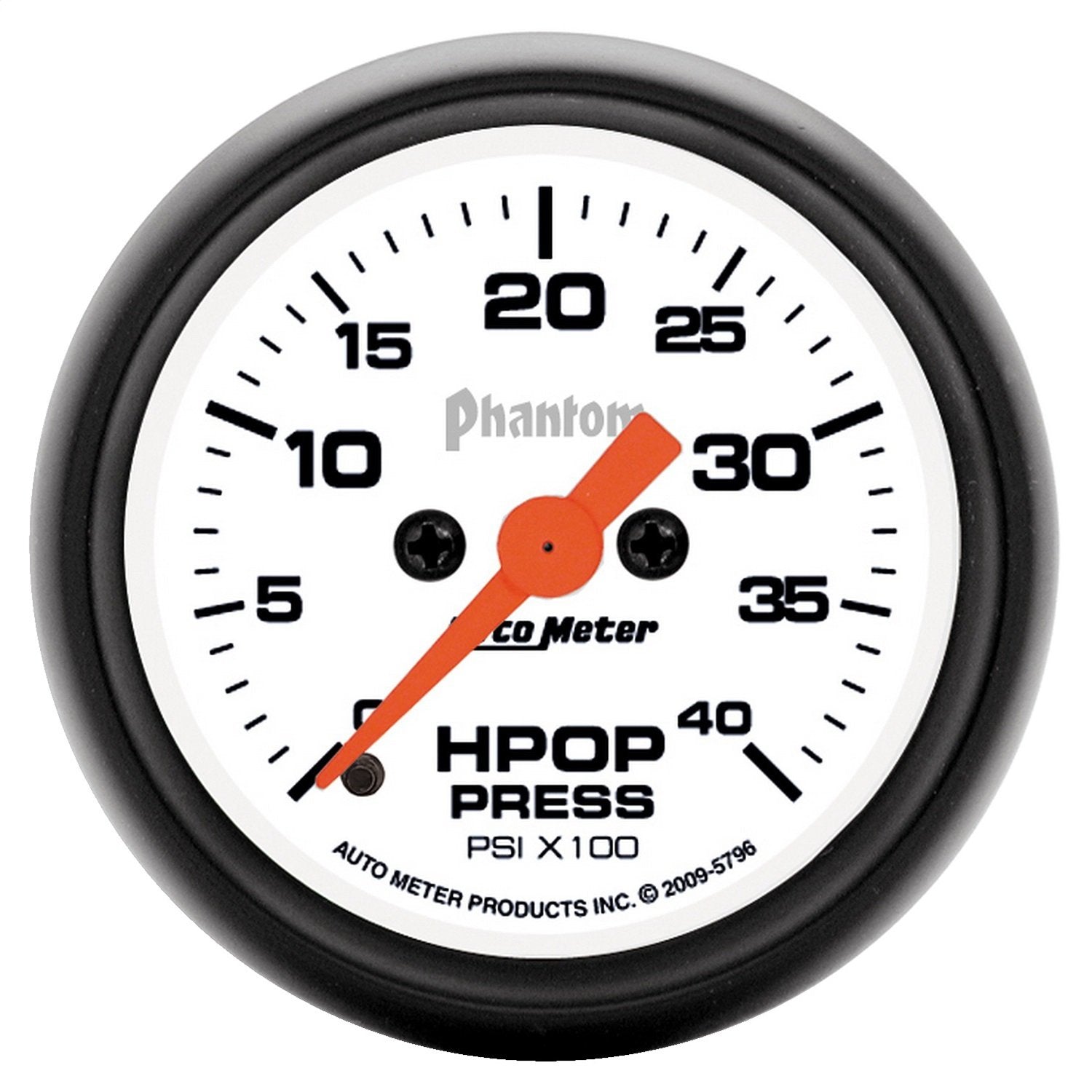 Phantom Auto Meter 5796 High Pressure Oil Pump Gauge