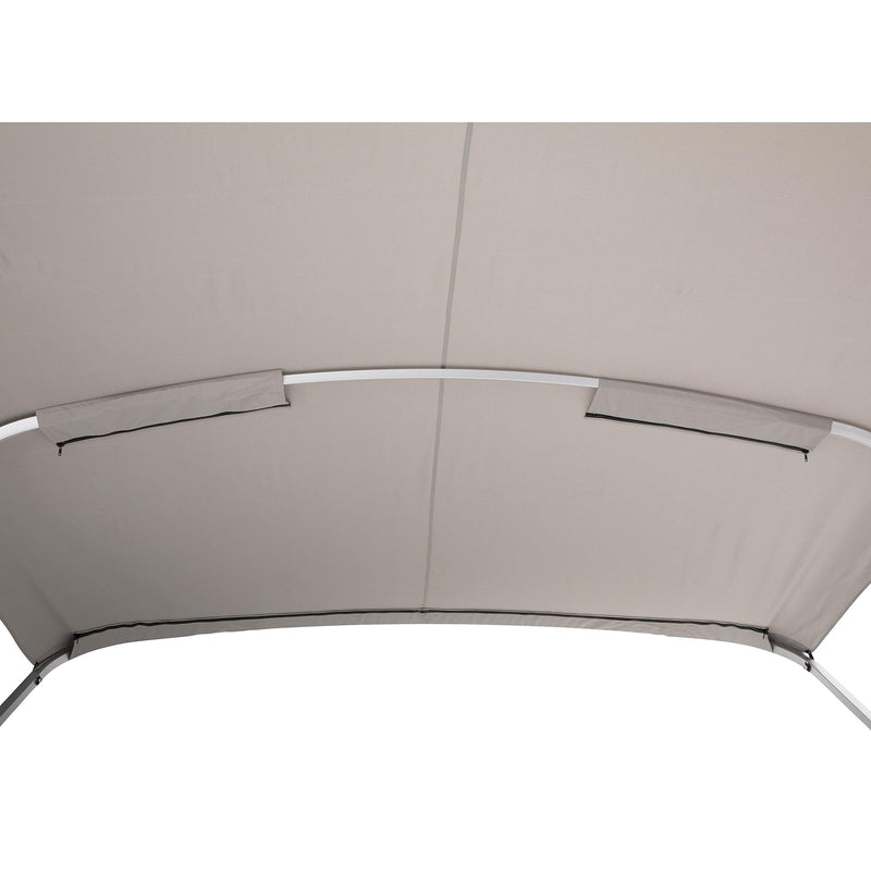 Power Bimini Replacement SureShade Canvas with Zippered Pockets | Gray Fabric
