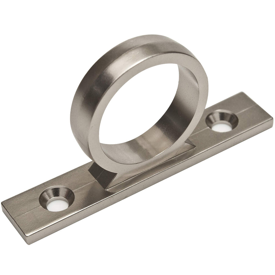 Dura Faucet RV Shower Hose Guide Ring DF-SA155-SN - Mounting Screws Included (Brushed Satin Nickel)