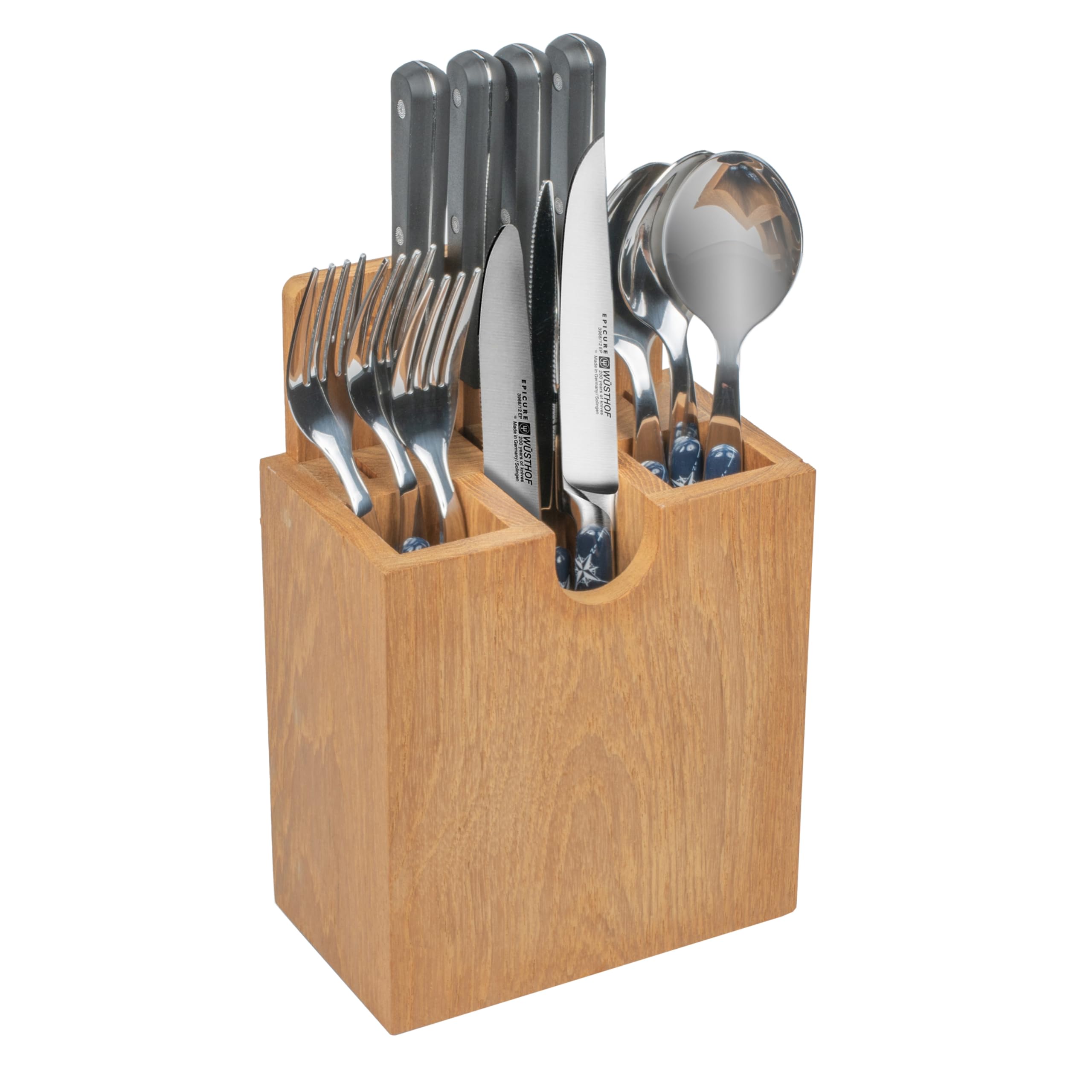 Teak Whitecap Cutlery Rack