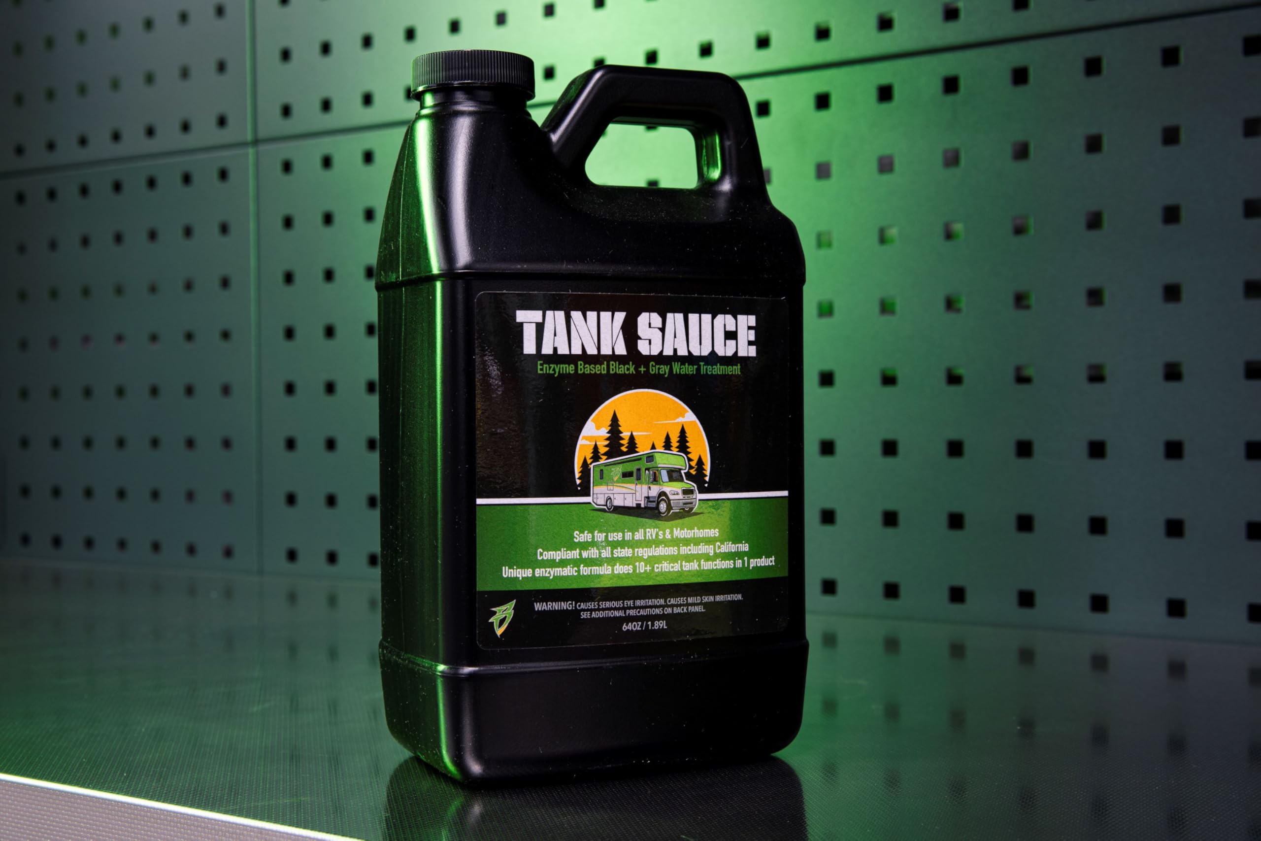 Bling Sauce Tank Sauce, Black and Gray Enzyme Based Water Treatment for RVs and Motorhomes, 64 oz.