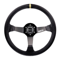 Suede Sparco Steering Wheel 015R325CSN