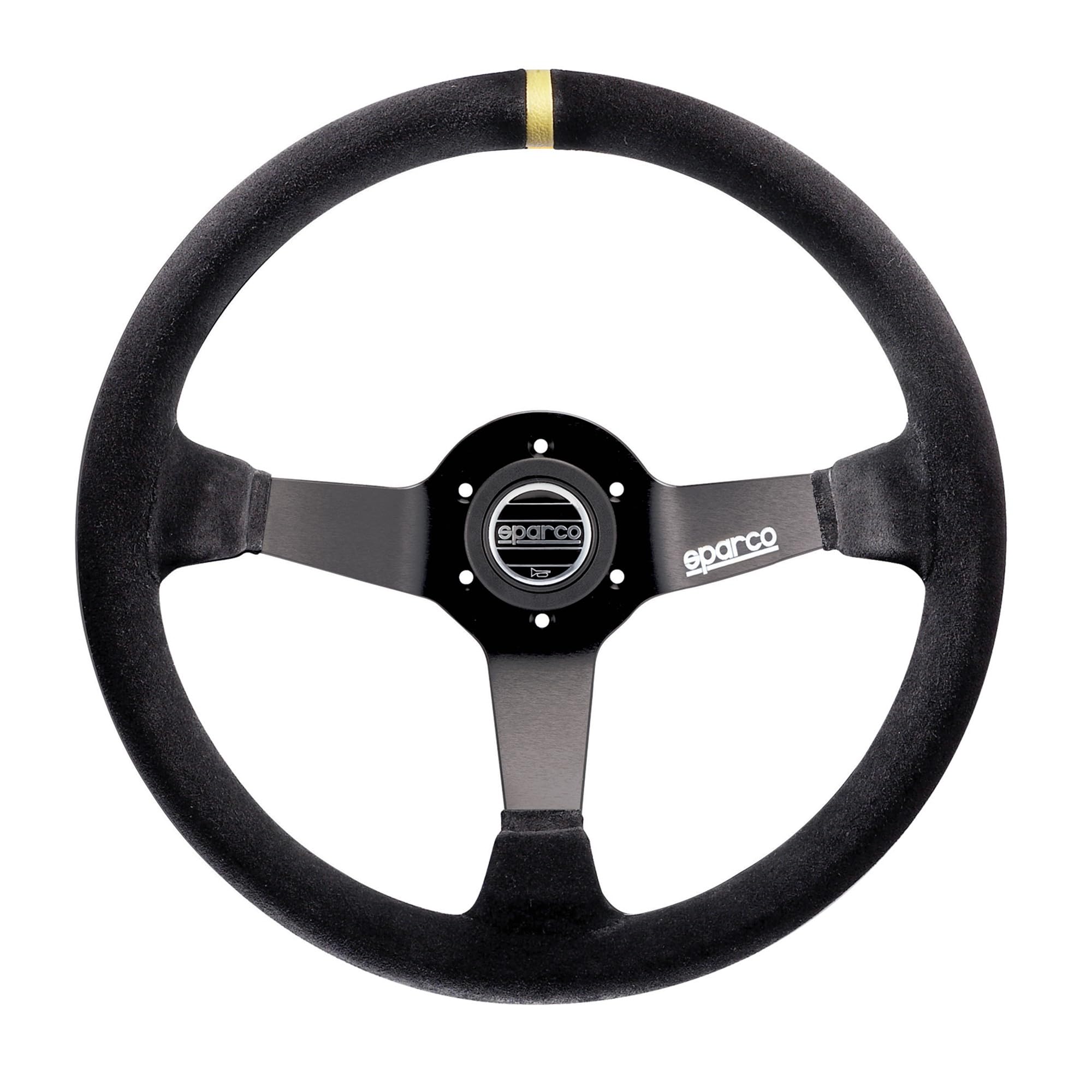 Suede Sparco Steering Wheel 015R325CSN