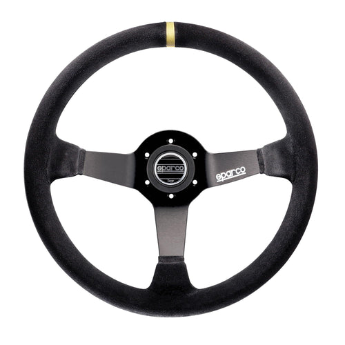 Suede Sparco Steering Wheel 015R325CSN
