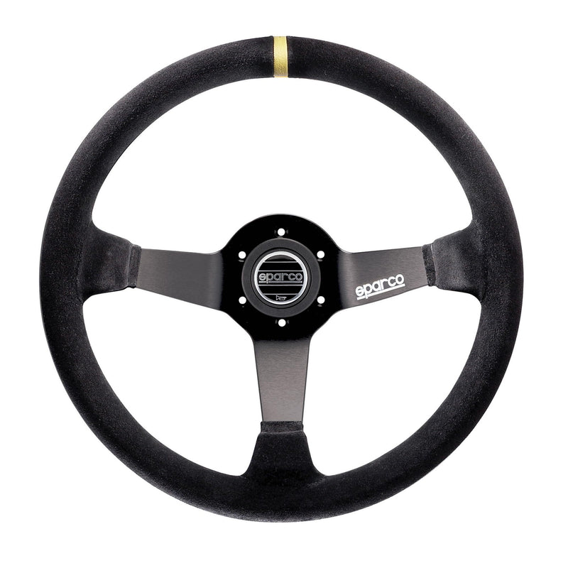 Suede Sparco Steering Wheel 015R325CSN