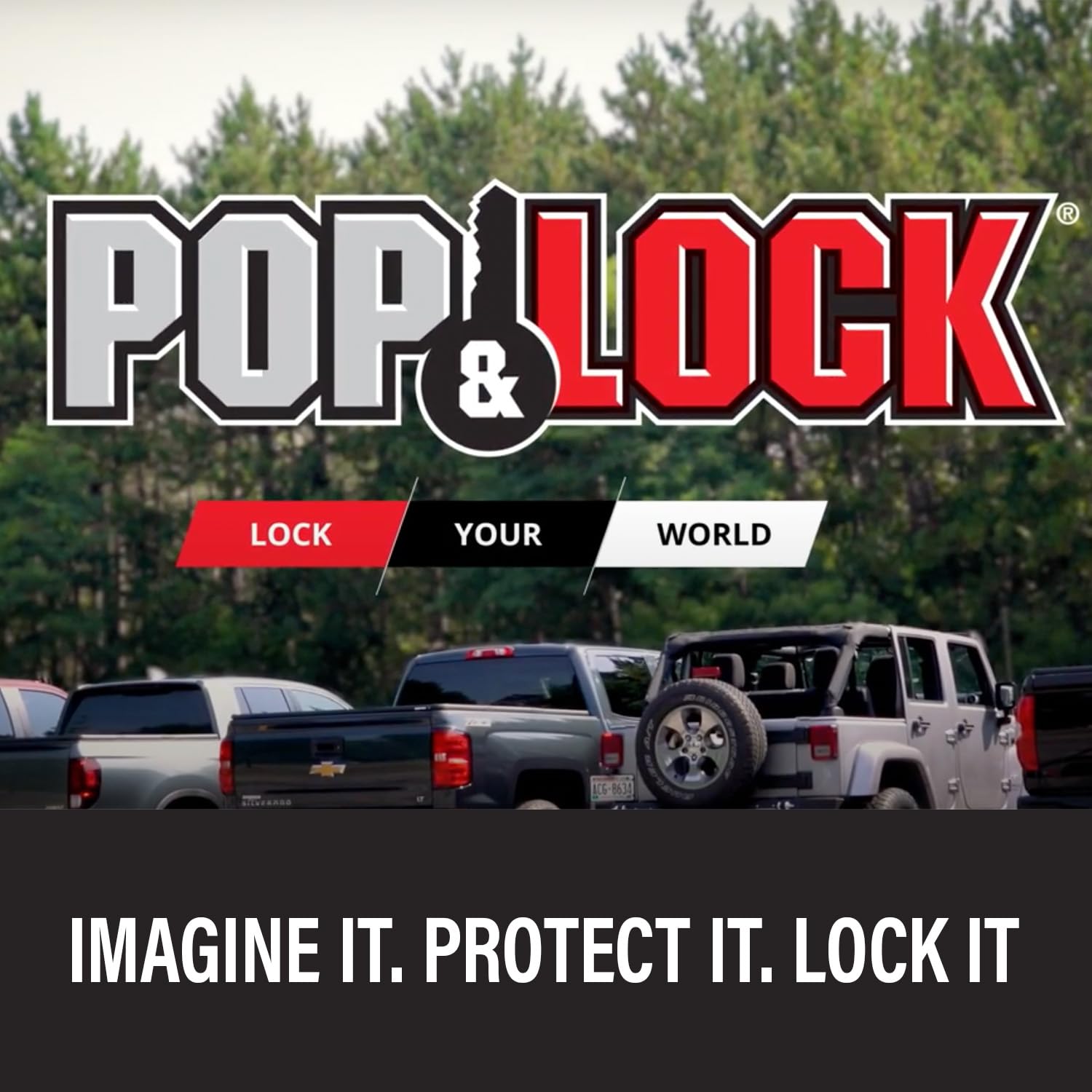 PL8450 Power Tailgate Lock for Nissan Frontier Pop & Lock