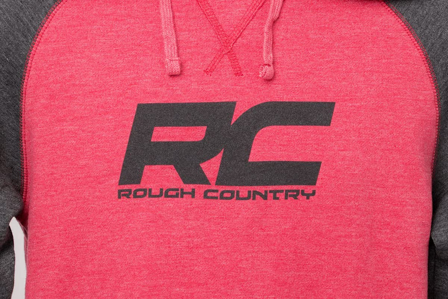 Hoodie Rough Country | Heater | Red/Gray | XL - 84083XL