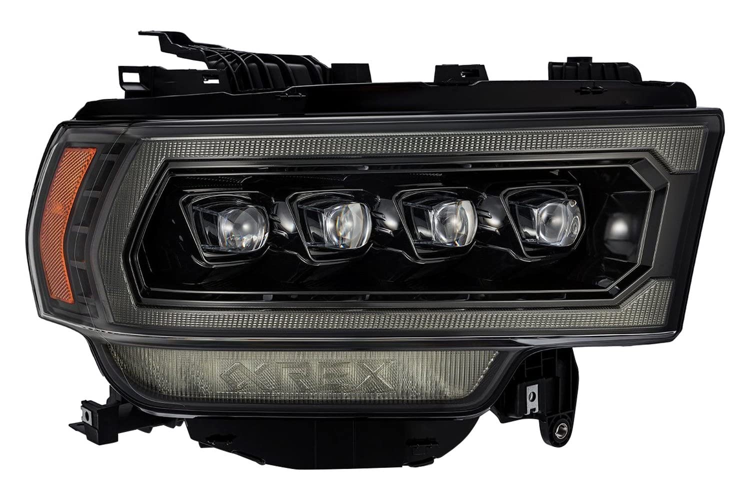 880552 AlphaRex USA Nova Series Projector Headlights fits Ram 2500, Clear
