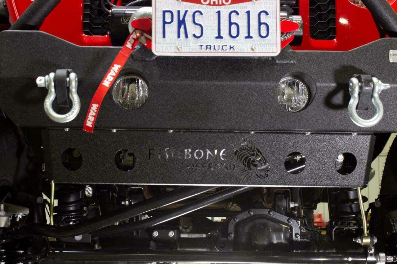 Fishbone FB23176 Offroad - Mako Black Powder Coat Front Skid Plate